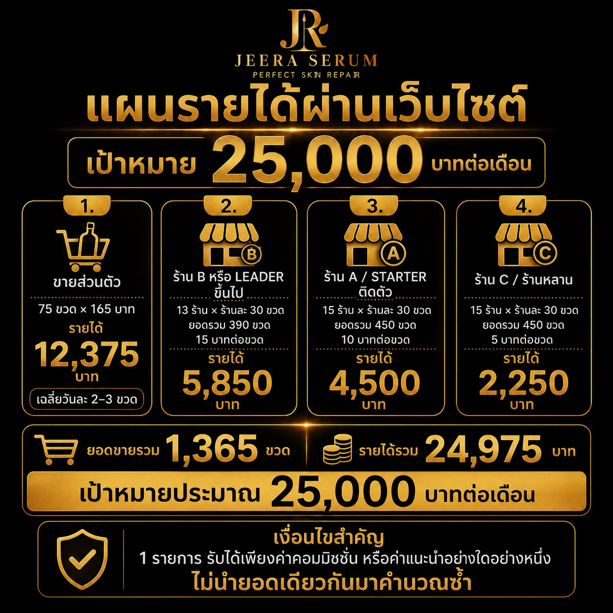 แผนรายได้ รูปที่ 1
